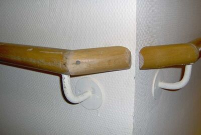 So bitte nicht - Besser Flexo Handlauf nach Norm