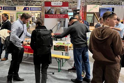 Flexo-Handlauf an der Swissbau 2026