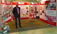 Flexo Handlauf Messestand