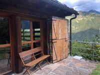 Flexo Handlauf auf einer Alpe im Tessin
